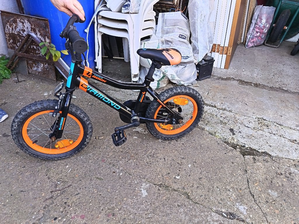 jongensfiets diamond, Vélos & Vélomoteurs, Diamond, Comme neuf, Enlèvement, 14 pouces ou moins