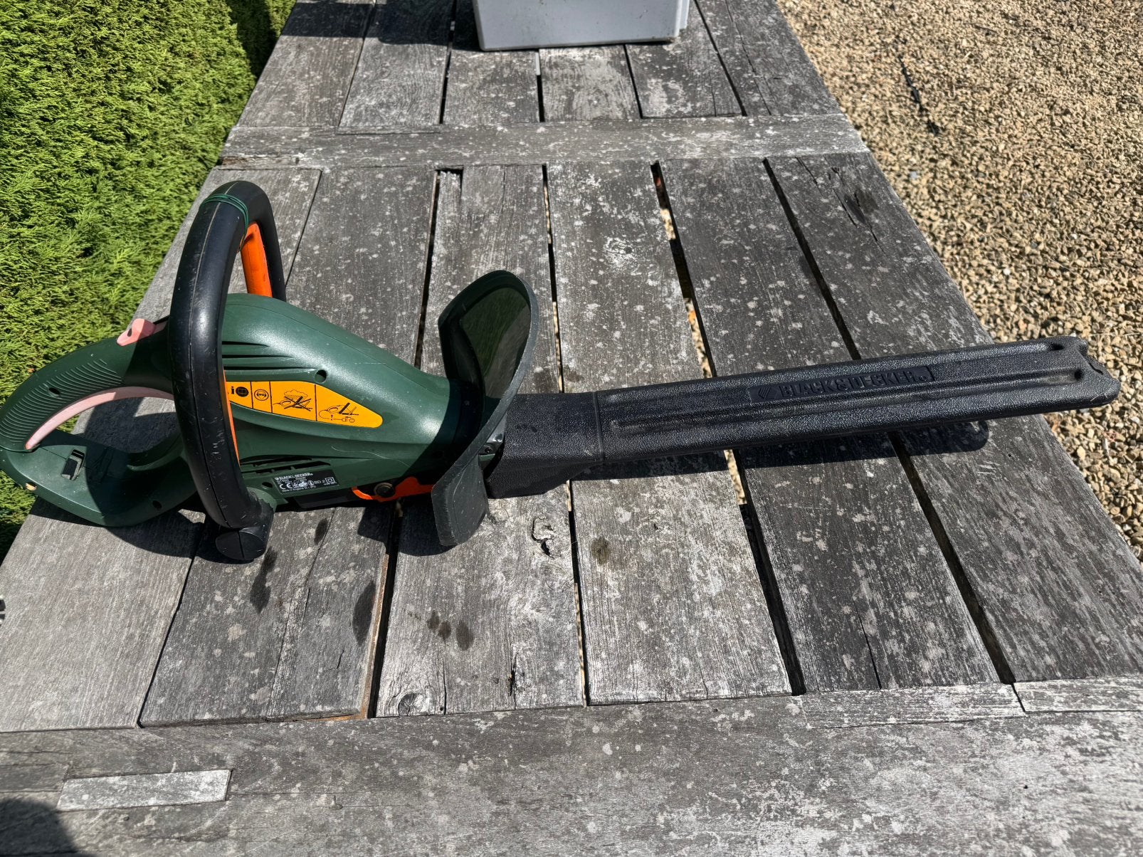 Snoeischaar Black and Decker, Tuin en Terras, Ophalen, Gebruikt, Elektrisch