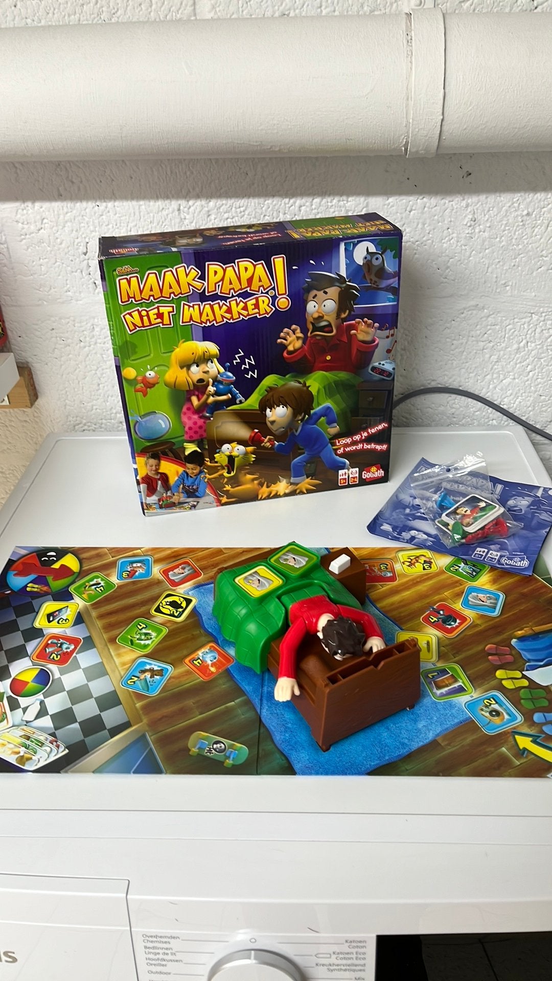 Spel PAPA SLAAPT, Ophalen, Zo goed als nieuw