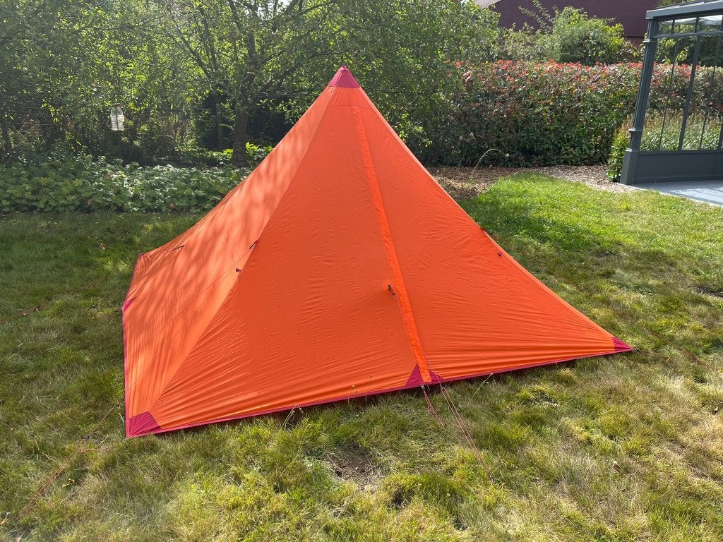 MSR Front Range tarp tent met extra stormlijnen, Ophalen of Verzenden, Zo goed als nieuw, Tot en met 4