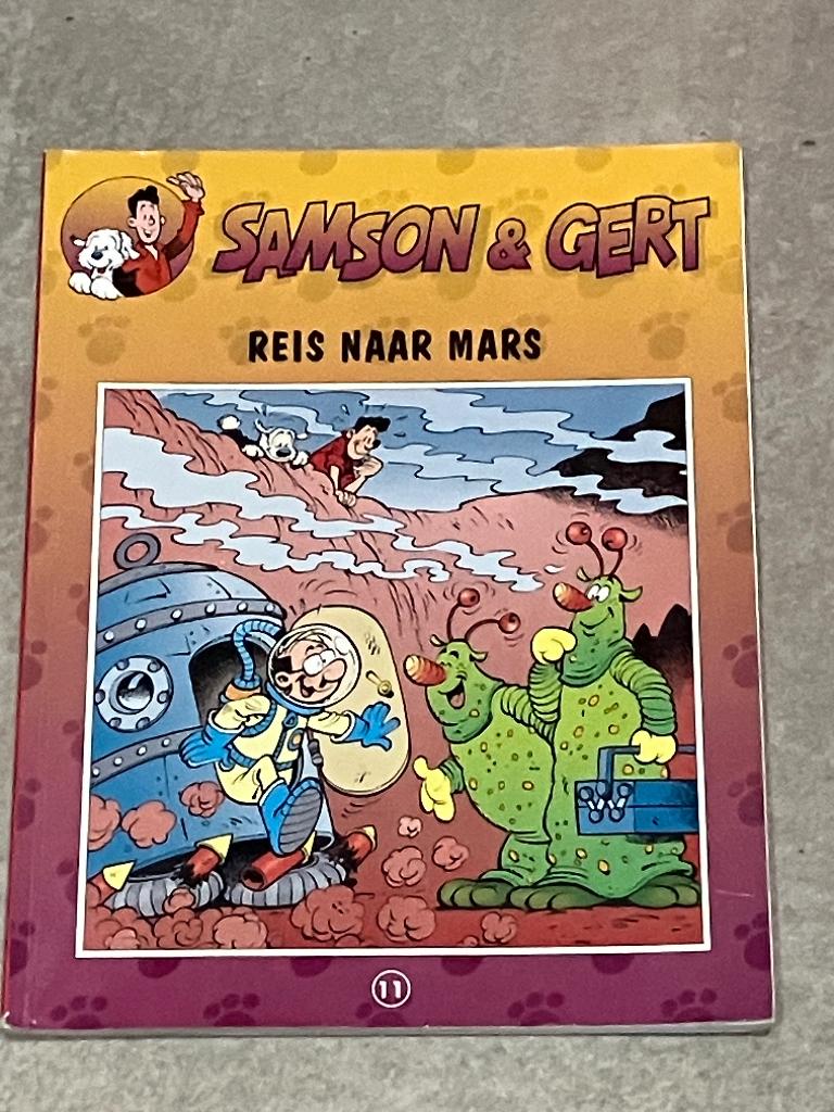 Samson en Gert - 11 - Reis naar Mars, Boeken, Eén stripboek, Ophalen of Verzenden, Gelezen