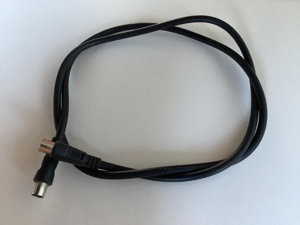 COAX kabel 1m, Audio, Tv en Foto, Audiokabels en Televisiekabels, Ophalen of Verzenden, Zo goed als nieuw, Minder dan 2 meter