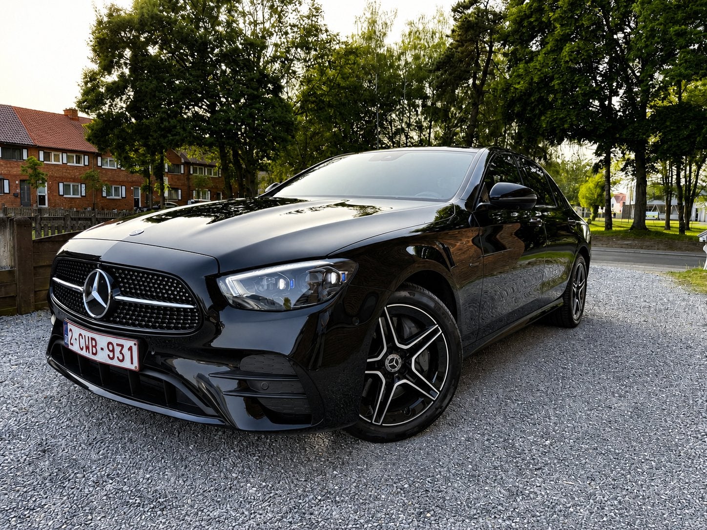 Pack AMG hybride Mercedes E300de - 82 000 km, Autos, Achat, Hybride Électrique/Diesel, Système audio, Automatique