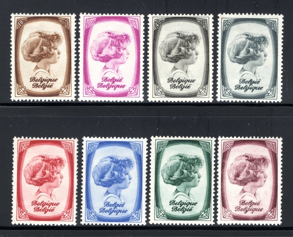 488/495 MNH 1938 - S.A.S. le Prince Albert., Envoi, Non oblitéré, Neuf