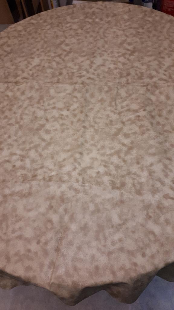 beige leder/zand stof, nieuwstaat, Hobby & Loisirs créatifs, Tissus & Chiffons, Neuf, Enlèvement ou Envoi, Beige, Autres matériaux