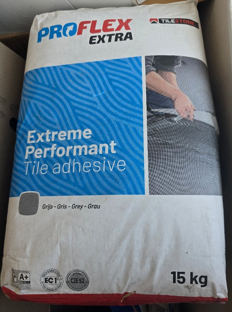 Tegellijm Proflex Extra 5x15kg, Enlèvement, Neuf