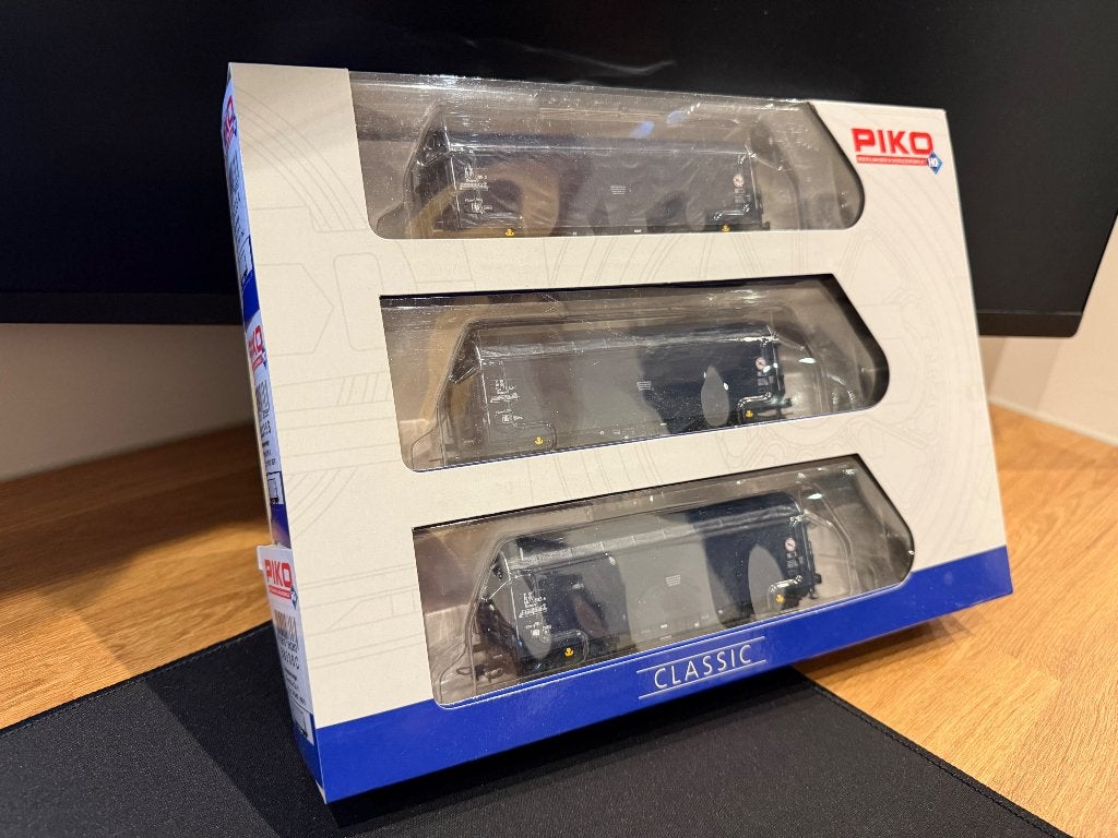 PIKO 58336 — Set van 3 auto's Shimmns\ -2 NMBS — HO (set n2), Hobby en Vrije tijd, Modeltreinen | H0, Gelijkstroom, Verzenden