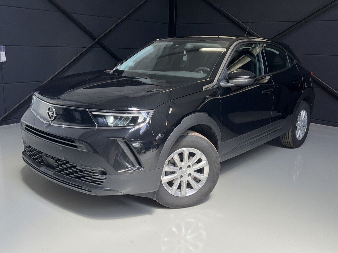 Opel Mokka 1.2 benzine, bj2024, 25.000km, Apple Android, Auto's, Stof, Euro 6, Zwart, Bedrijf