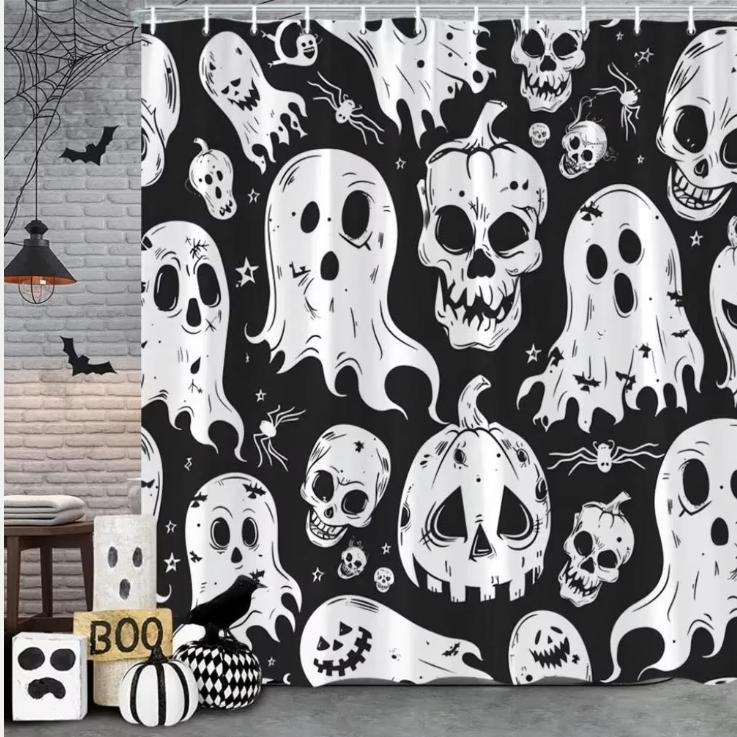 rideaux de douche Horror Spooky (180x200 cm), Maison & Meubles, Enlèvement ou Envoi, Neuf