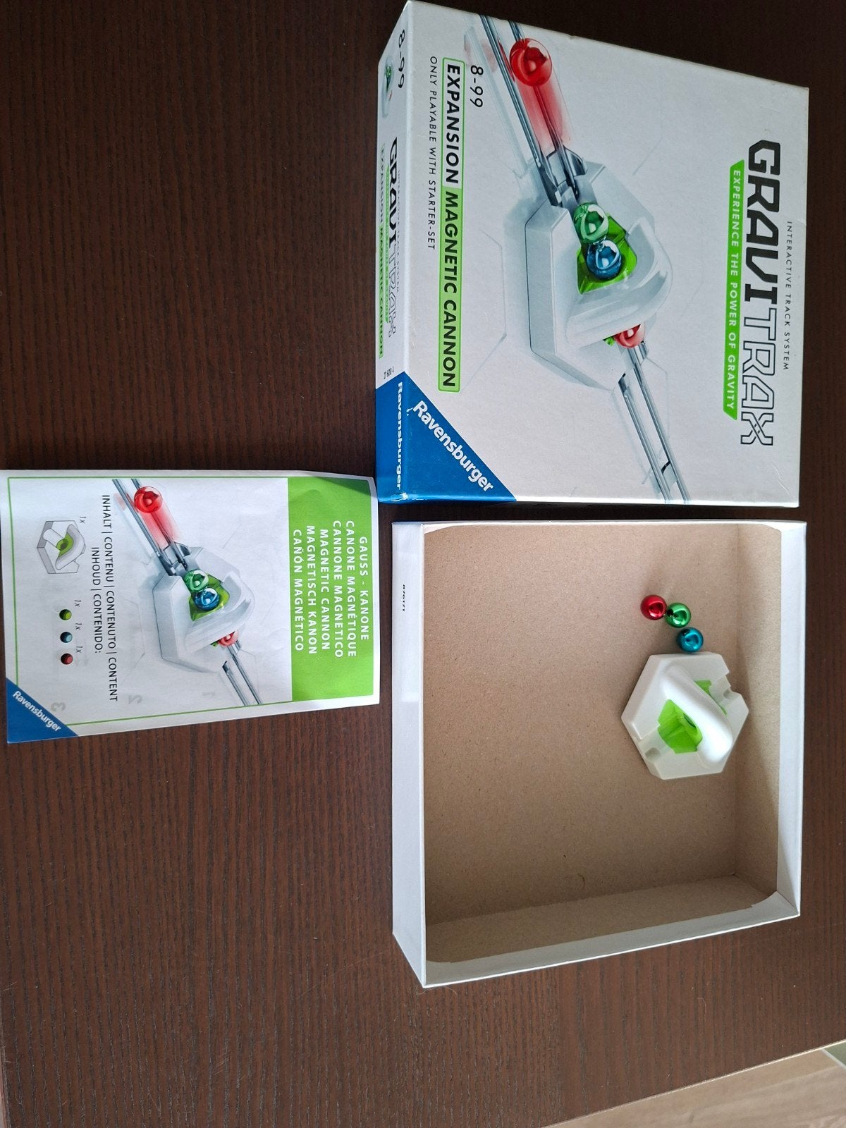 gravitrax extra set expansion magnetic cannon 3 stuks tekoop, Ophalen of Verzenden, Zo goed als nieuw, Bouwen
