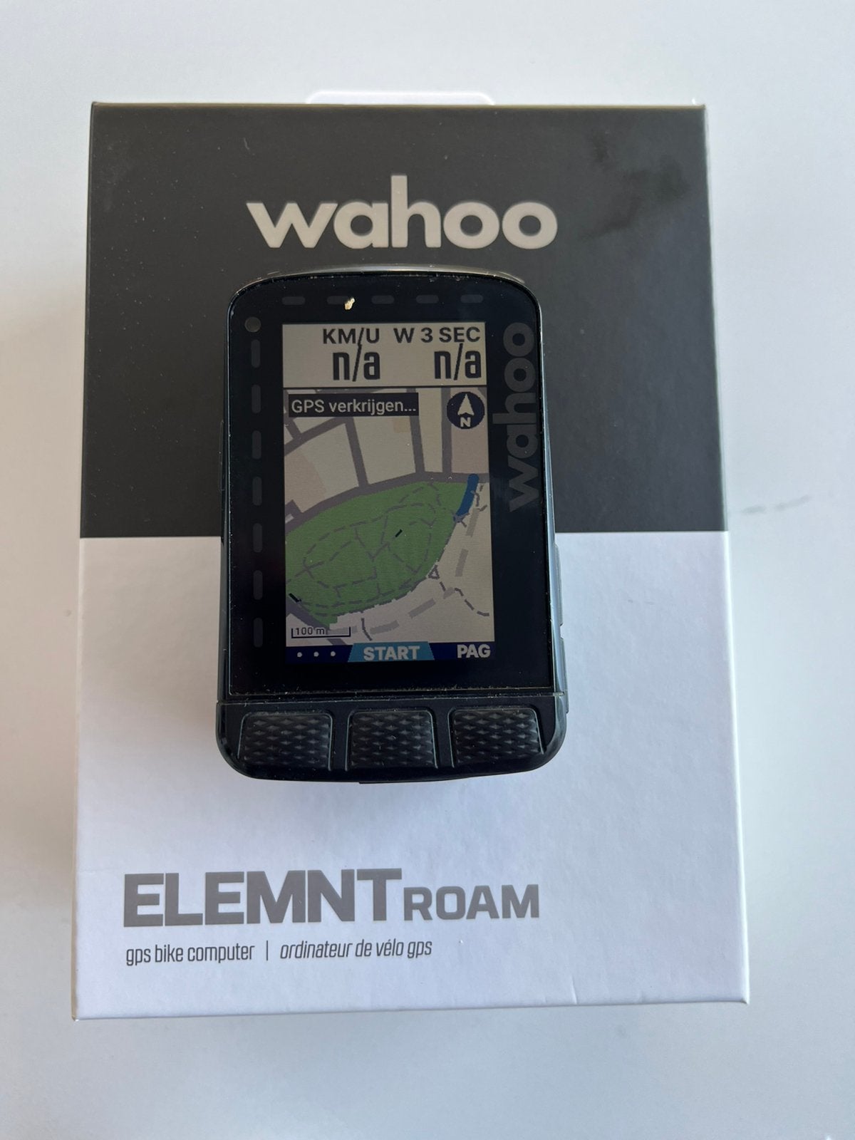 Wahoo Roam  V2 fietscomputer, Fietsen en Brommers, Ophalen, Gebruikt