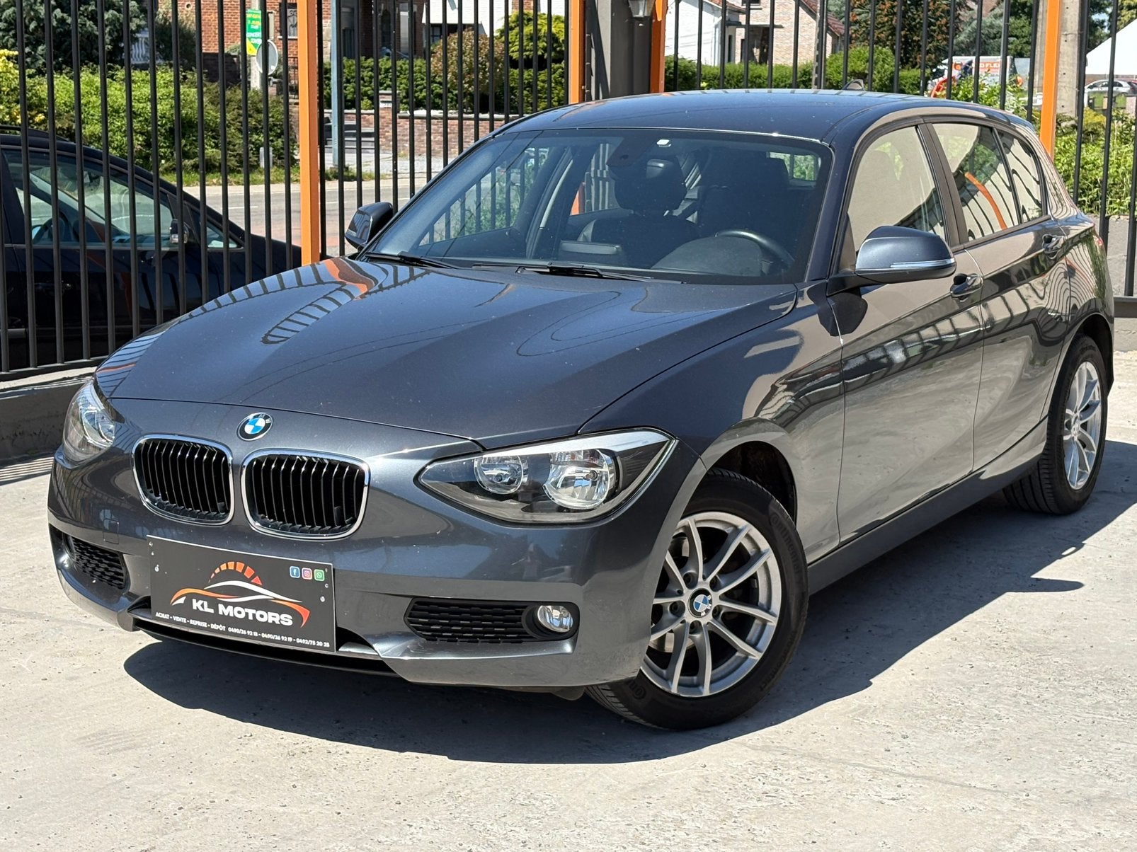 BMW 114D F20 154 000KM CARPASS 2015 EURO 5B, Cuir, Achat, Entreprise, Boîte manuelle