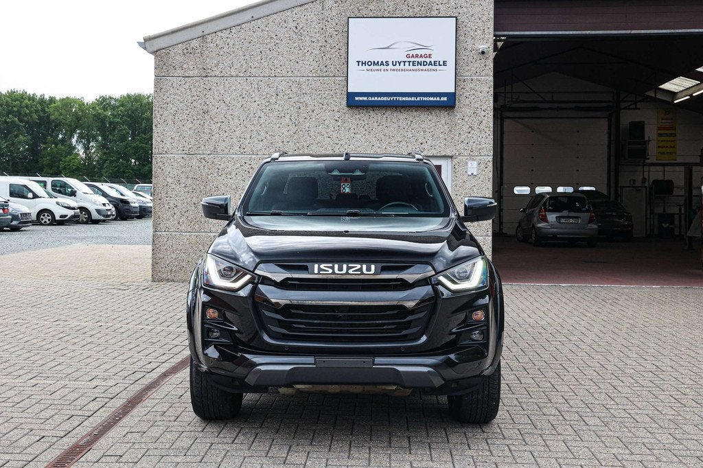 Isuzu D-max V-CROSS-UITVOERING*AUTOMAAT*BTW-WAGEN*TREKHAAK-3, Auto's, Automaat, Gebruikt, 4 cilinders, Zwart