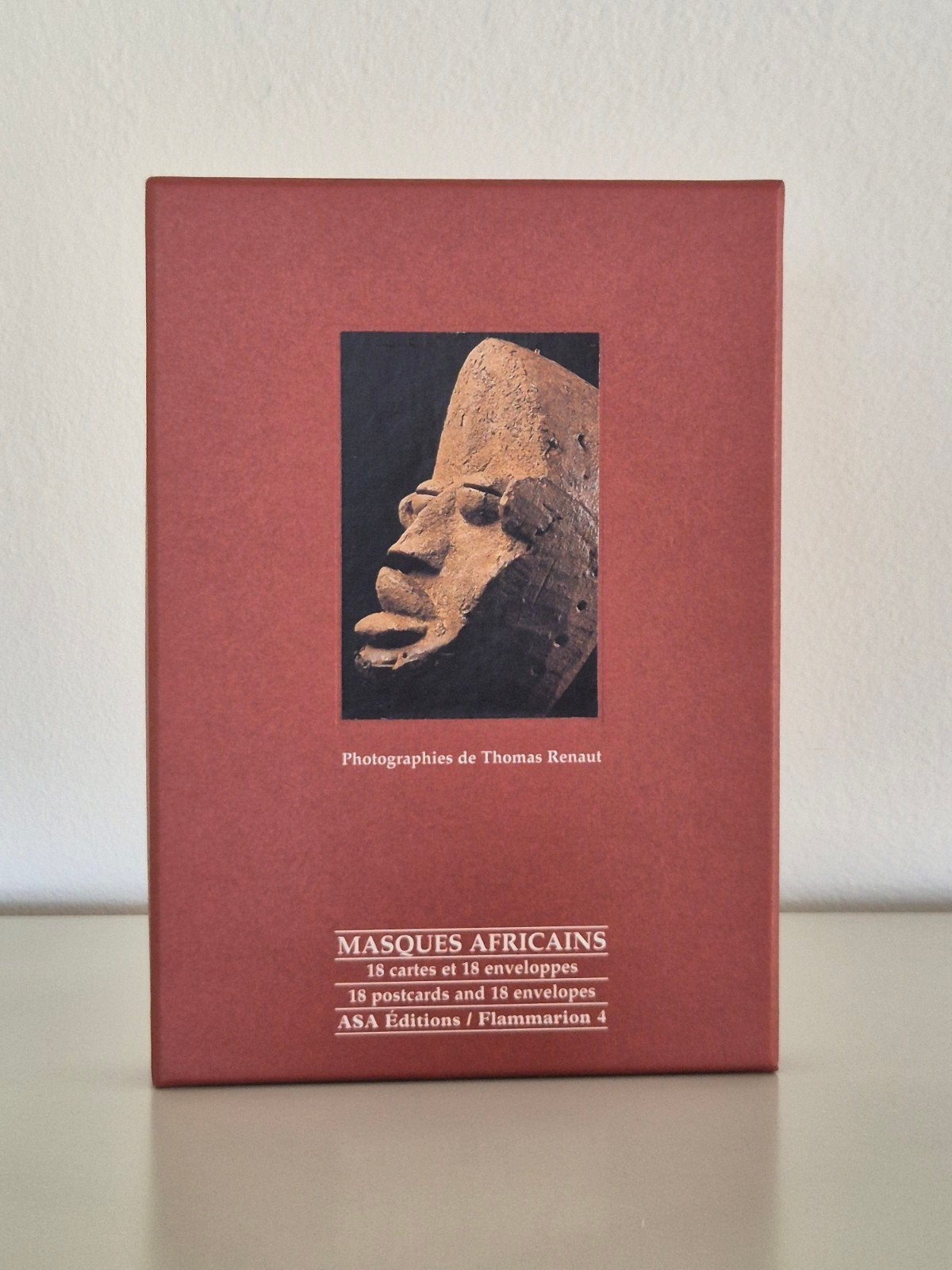 Cartes-postales de masques africains, Enlèvement ou Envoi