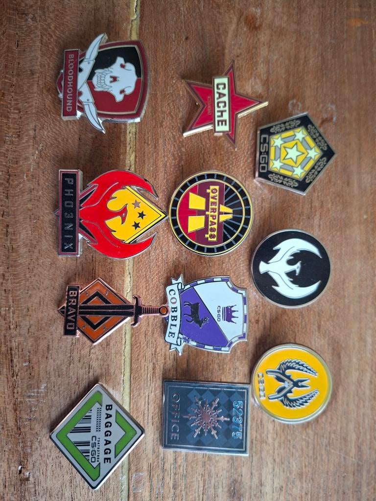 Csgo pin collection, Ophalen