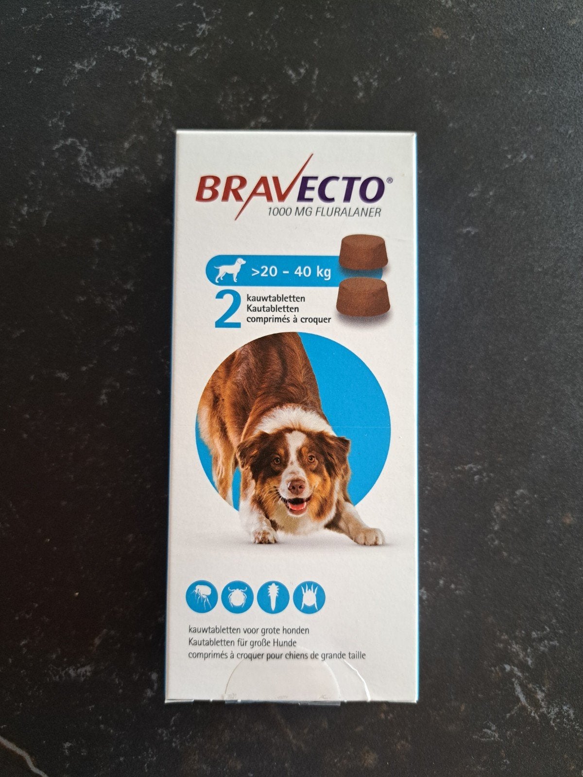 Kauwtablet teken en vlooien, Dieren en Toebehoren, Ophalen, Hond