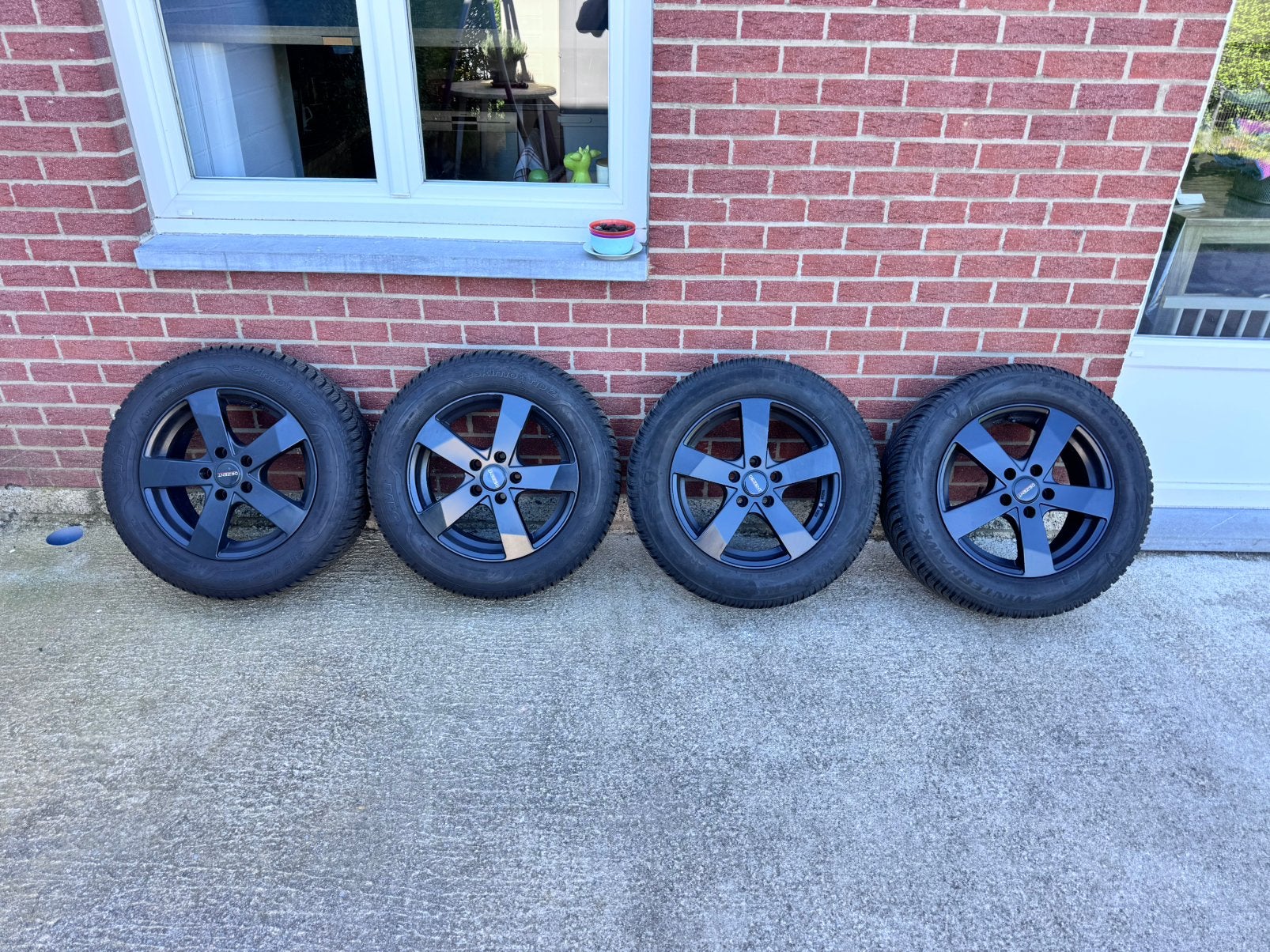 Jantes + pneu hiver 16 pouces Entraxe 5x112, Enlèvement, 16 pouces, Pneu(s)