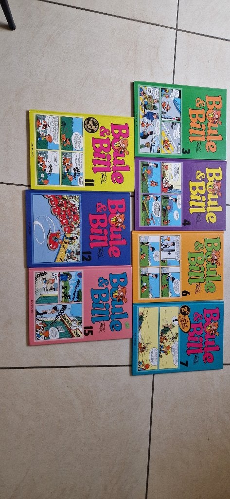 Lot de 7 bd boule et Bill nouvelle collection, Livres, BD, Plusieurs BD, Enlèvement ou Envoi, Utilisé, Roba