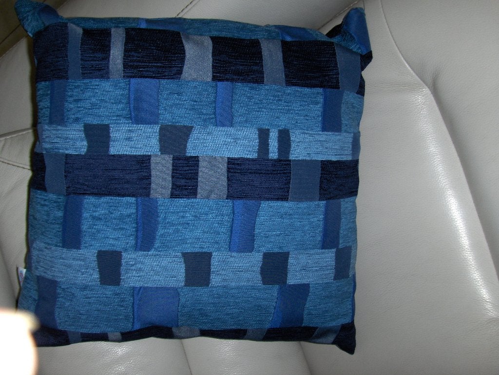 Lot de deux coussins de 45x45 cm avec tirette ., Enlèvement ou Envoi
