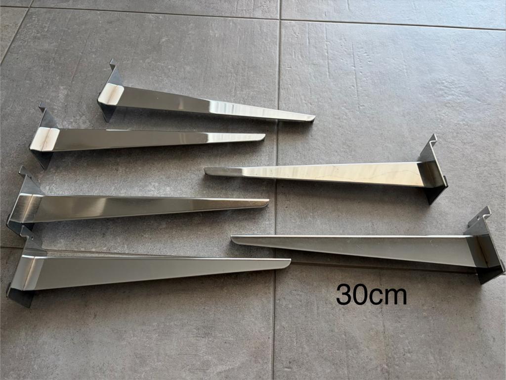 Plank drager voor lamellenwand  20 stuks, Ophalen, Zo goed als nieuw