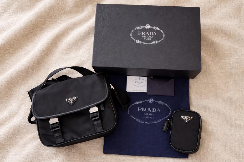 Sacoche Prada/sac bandoulière/sac porté épaule, Enlèvement ou Envoi, Comme neuf