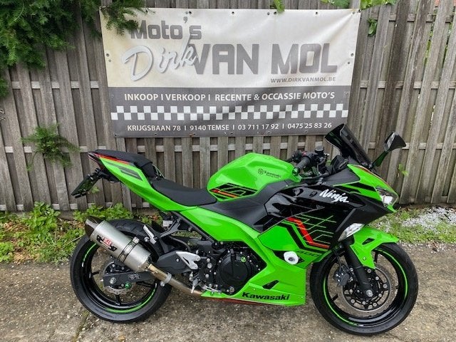 kawasaki ninja 400 abs bj 2023  a2 rijbewijs 35 kw nieuwst, Motoren, 400 cc, 2 cilinders, Sport, Minimaal motorrijbewijs A2