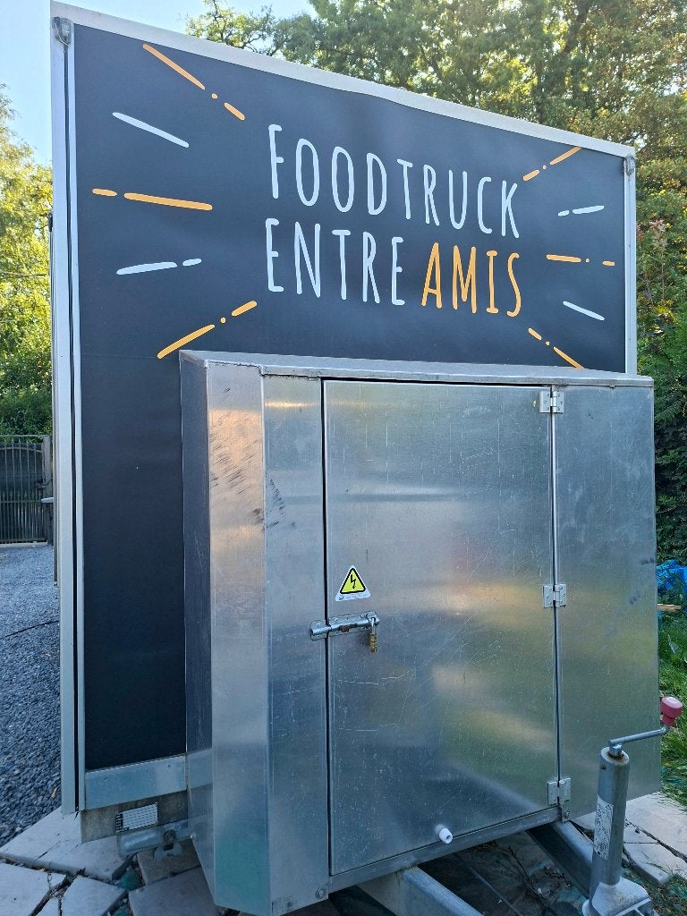 Remorque Foodtruck frites/burger, Ophalen, Zo goed als nieuw