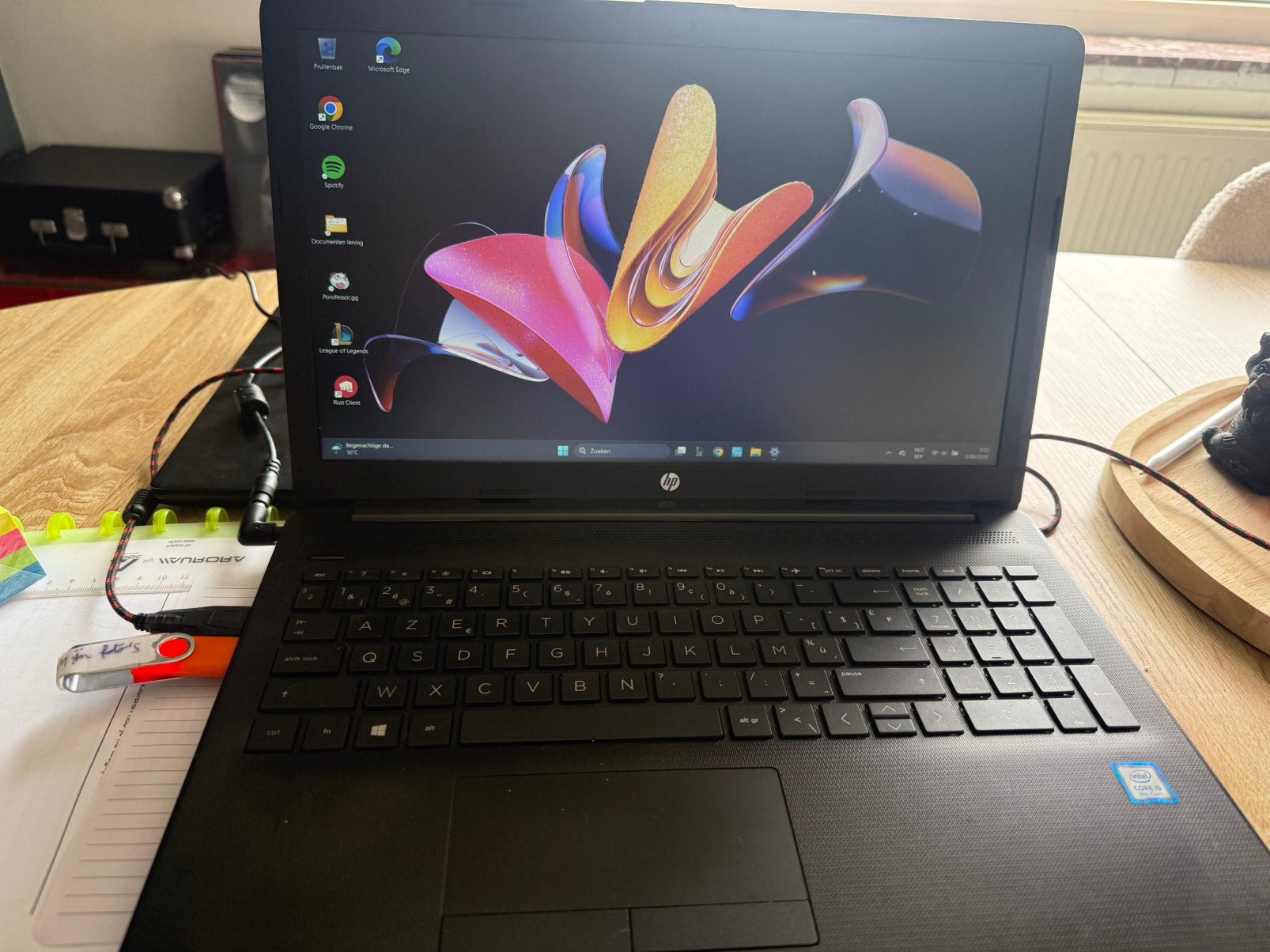 Hp laptop, Computers en Software, Windows Laptops, Gebruikt, 15 inch, SSD, 2 tot 3 Ghz, 8 GB, Azerty, Ophalen