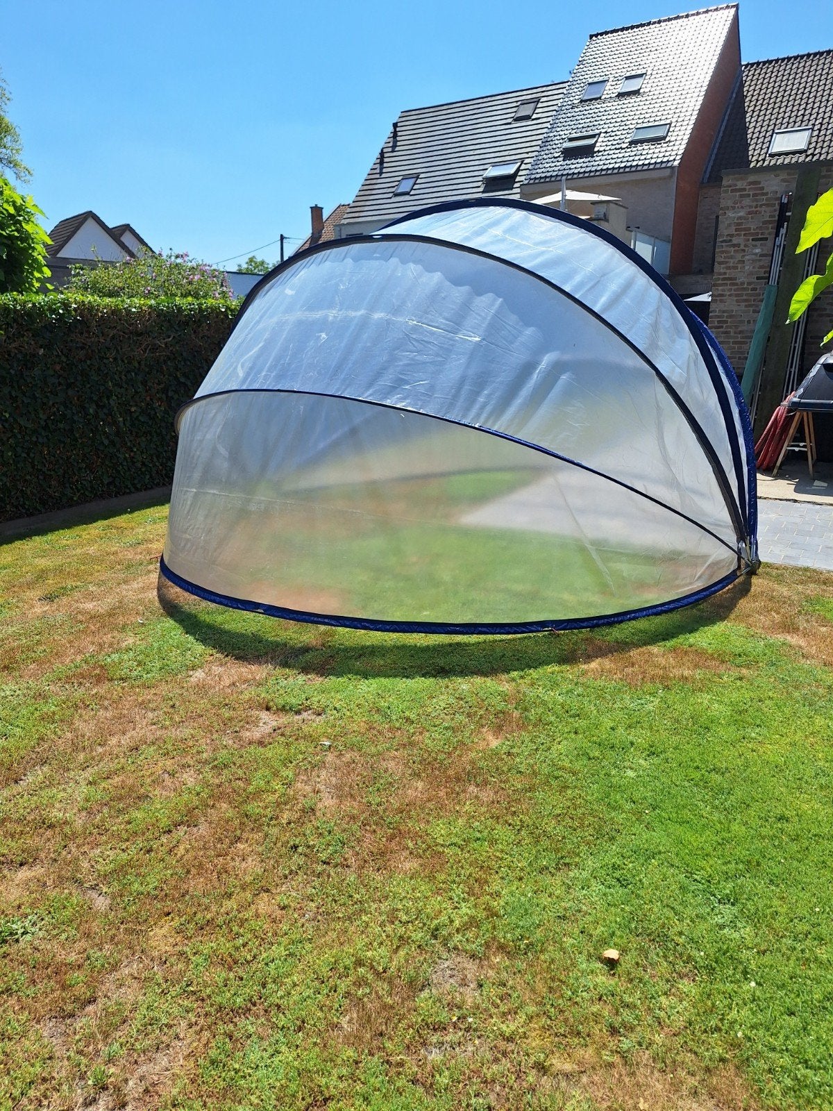 Zwembadoverkaping sunnytent M diameter 4.4m, Ophalen