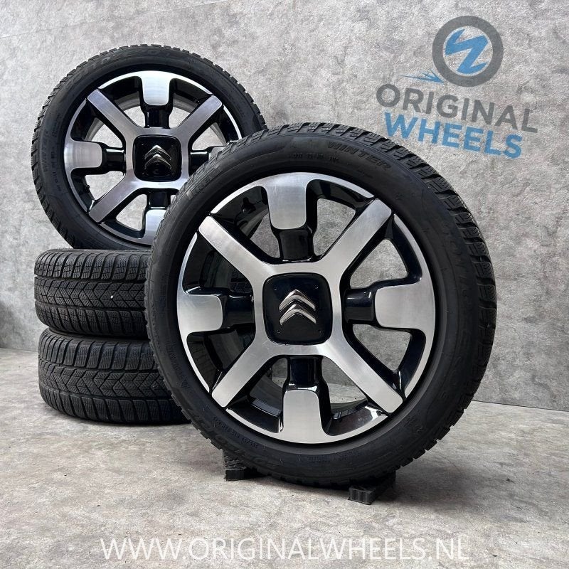 17 inch originele velgen + winterbanden Citroen C4 Cactus 98, Autos : Pièces & Accessoires, Pneus et Jantes, Pneus hiver, -, 205 mm