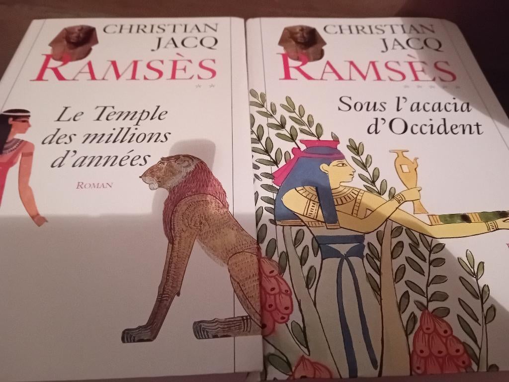 Livre ramses Christian jacq, Livres, Romans, Enlèvement ou Envoi