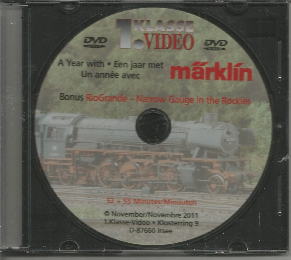 DVD d'un an avec Märklin novembre 2011, Neuf, Enlèvement ou Envoi, Courant alternatif, Livre, Revue ou Catalogue