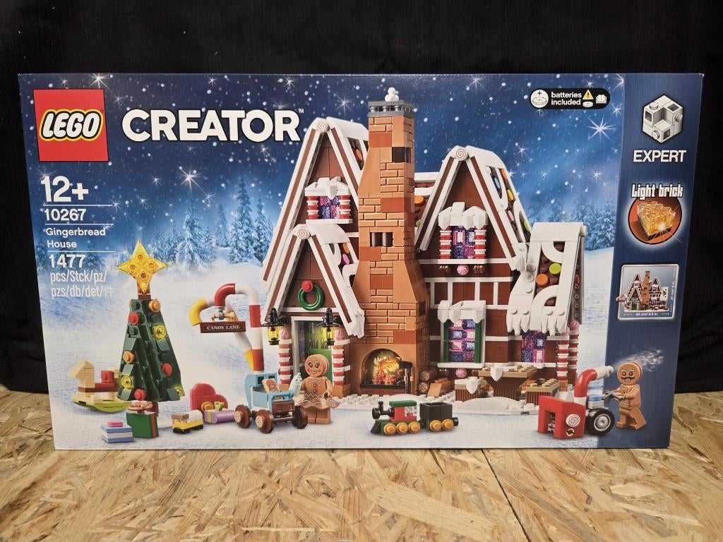 LEGO Creator Expert Peperkoekhuisje (setnummer 10267)., Lego, Nieuw, Ophalen of Verzenden, Compleet