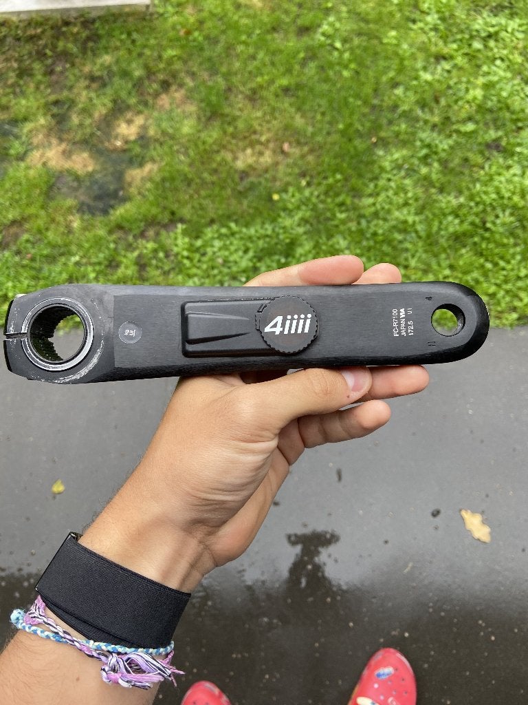 105 di2 Linker powermeter 4iiii, Fietsen en Brommers, Crankstel of Pedalen, 4iiii, Gebruikt, Ophalen of Verzenden