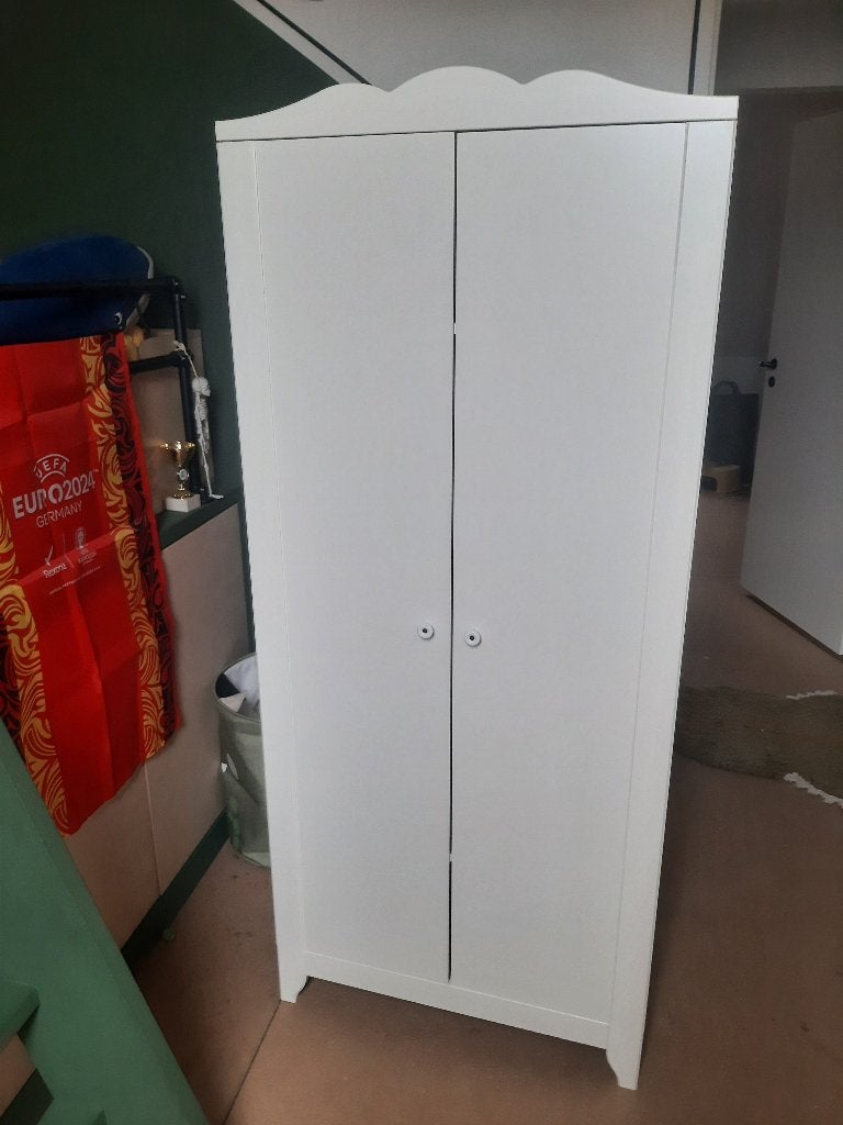 Kleerkast kinderkamer, Enfants & Bébés, Chambre d'enfant | Commodes & Armoires, 105 cm ou plus, Comme neuf, Enlèvement, 75 à 100 cm