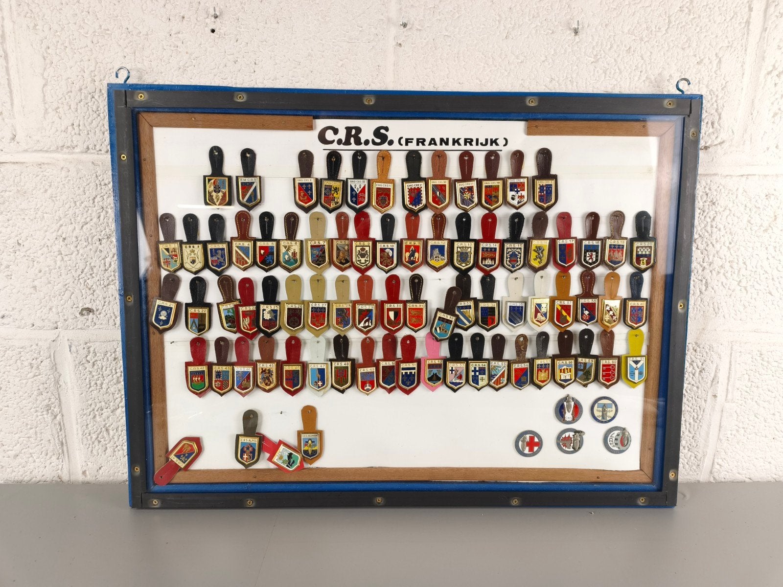 Complete collectie Franse CRS badges, Ophalen of Verzenden, ., ., .