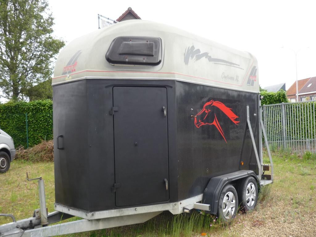 paardentrailer, Animaux & Accessoires, Enlèvement, Polyester, Remorque 2 chevaux