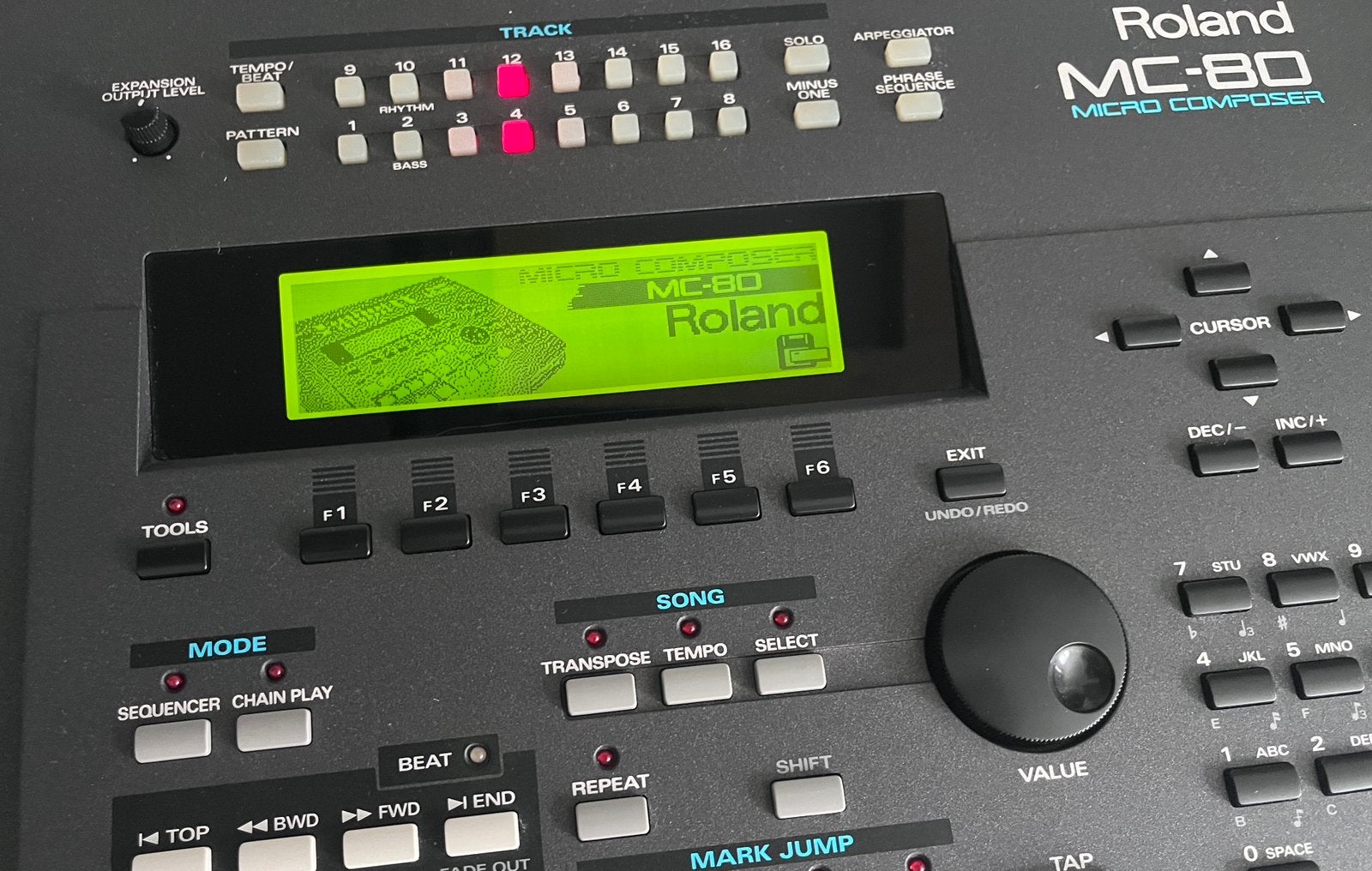 Séquenceur Roland MC-80 Micro Composer, Enlèvement ou Envoi, Utilisé, Roland, Avec connexion MIDI