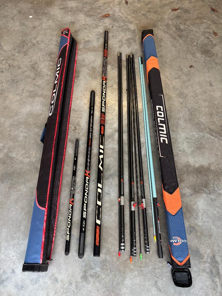 Colmic Sponda K Competition 7m + topsets, Enlèvement, Comme neuf, Ligne fixe