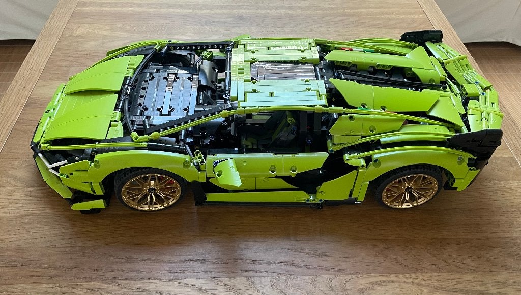 LEGO 42115 Lamborghini Sian, Ophalen, Compleet, Lego, Zo goed als nieuw
