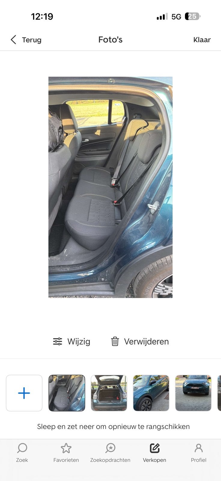 Automaat benzine hybride 2025, Auto's, Stof, 1199 cc, 620 kg, 5 zetels