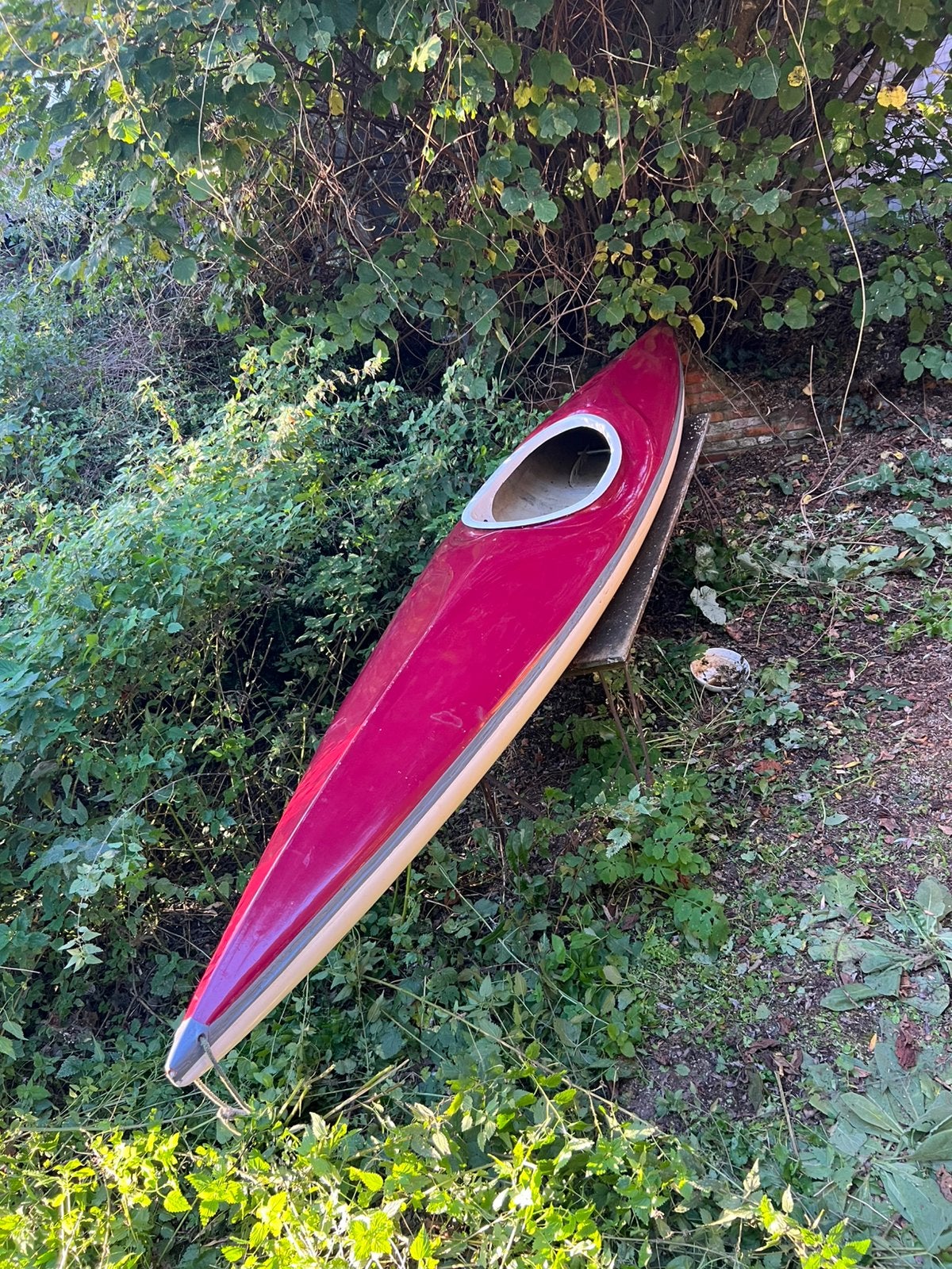 Kayak met peddel, Watersport en Boten, Ophalen, Gebruikt, Eén persoon, Met peddels