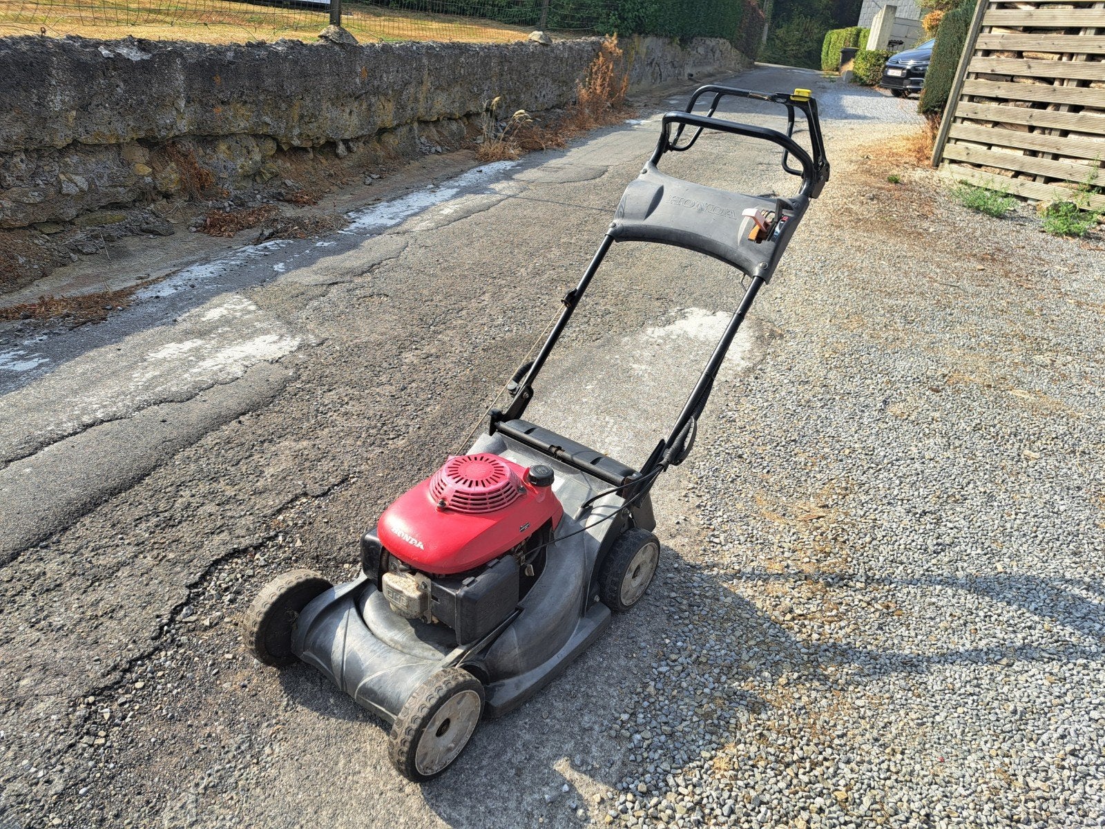 Tondeuse Honda HRX476, Jardin & Terrasse, Tondeuses à gazon, Tondeuses à gazon à essence, 40 à 49 cm, Utilisé, Enlèvement