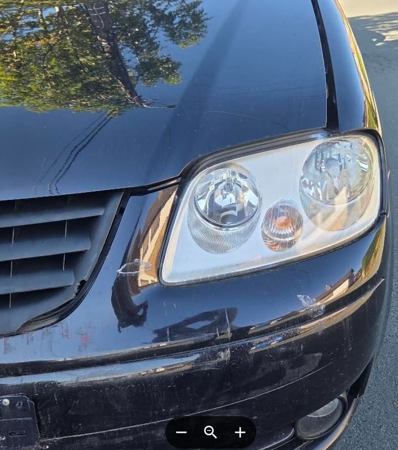 VW Caddy accidentée, Autos, Achat, Caddy Combi, Boîte manuelle, Diesel
