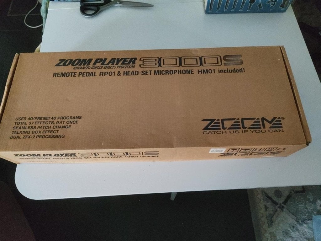 Zoom Player 3000S gitaar effectprocessor – complete set, Ophalen, Gebruikt, Delay of Echo