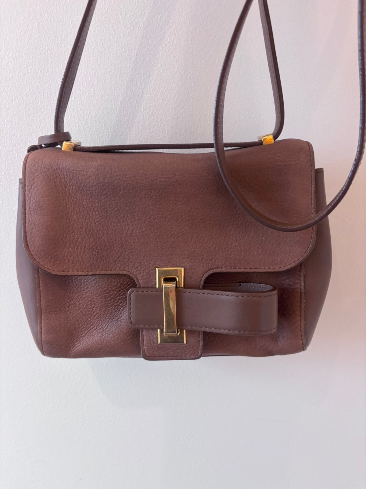 Delvaux Simplissime City, Ophalen, Gebruikt, Bruin