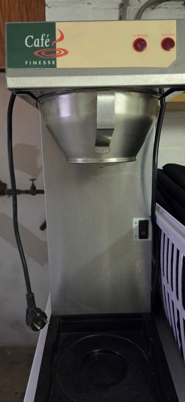 Douwe Egberts Café Finesse Perco koffiezetlator, Zakelijke goederen, Ophalen, Koffie en Espresso