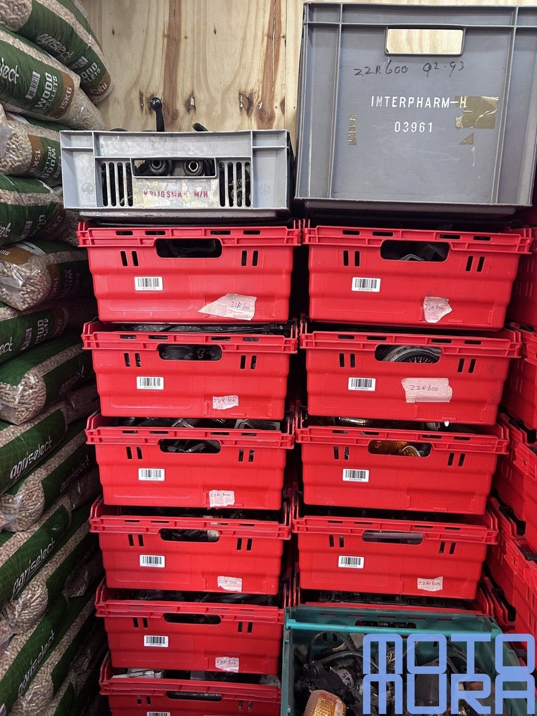 Grote partij Kawasaki onderdelen GPZ GPX ZZR 600 750 500 250, Ophalen, Gebruikt, -, -
