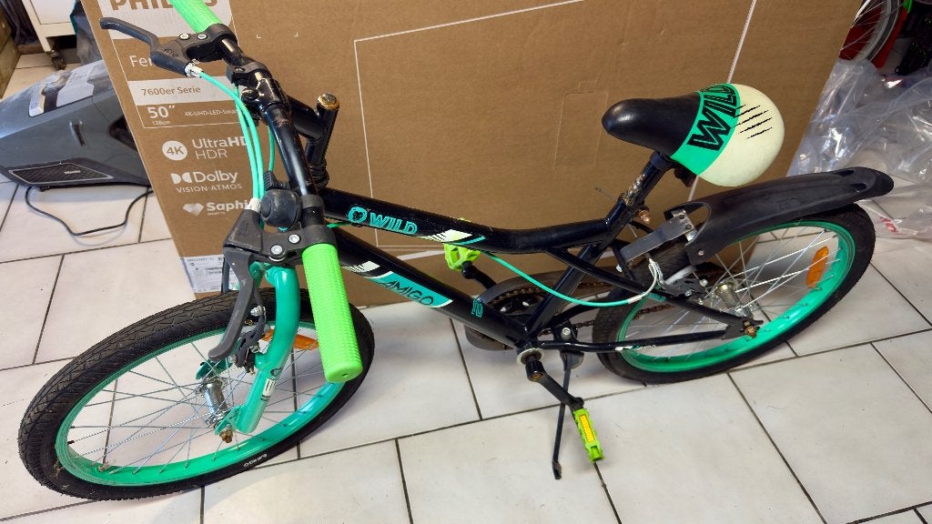 VTT 20", Enlèvement, Utilisé, 20 pouces, Frein à main