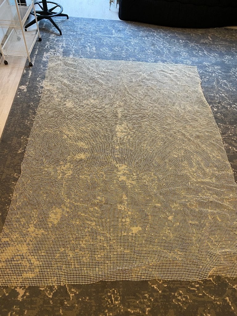 Antislip ondertapijt (weggevertje), Huis en Inrichting, Ophalen, Gebruikt, Beige, 200 cm of meer